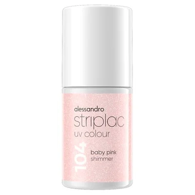 Alessandro Striplac UV Colour 104 Baby Pink Nagellak