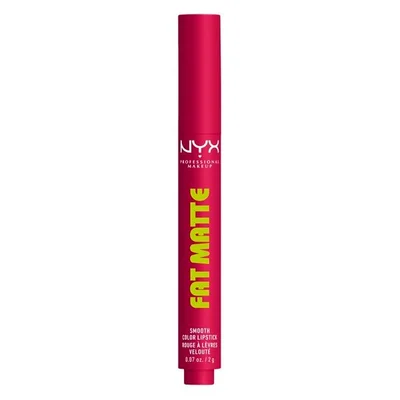 NYX Professional Makeup Fat Matte 14 Hibiscus Hug Smooth Color Lipstick