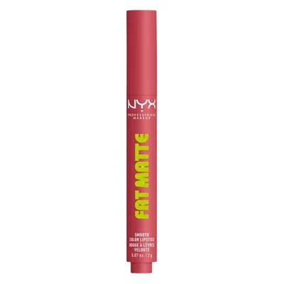 NYX Professional Makeup Fat Matte 12 Blush Blanket Smooth Color Lipstick