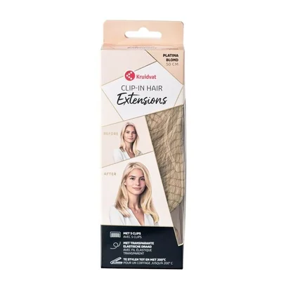 Kruidvat Platina Blond Clip-In Hairextensions