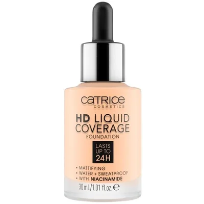 Catrice HD 002 Porcelain Beige Liquid Coverage Foundation