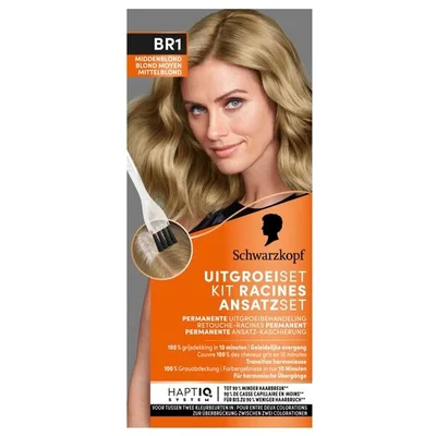 Schwarzkopf BR1 Middenblond Uitgroeiset