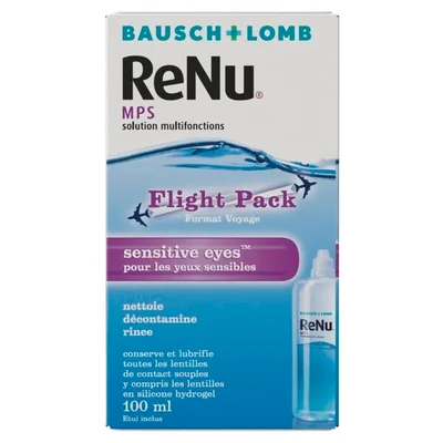 Bausch & Lomb ReNu MPS Sensitive Eyes Flightpack