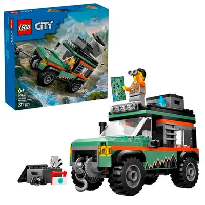 LEGO City 60447 Terreinwagen voor in de Bergen