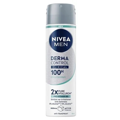 NIVEA Men Derma Control Clinical Ultra Comfort Deodorant Spray