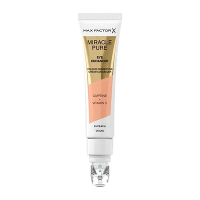 Max Factor Miracle Pure Cream Concealer 03 Peach Eye Enhancer