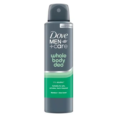 Dove Men + Care Whole Body Bamboo & Aloe Deodorant Spray