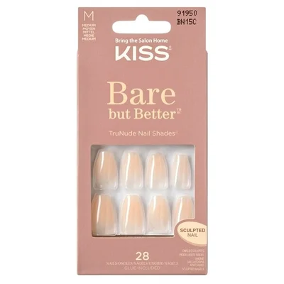 Kiss Bare But Better TruNude Kunstnagels