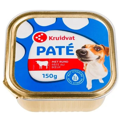 Kruidvat Paté met Rund Hondenvoer