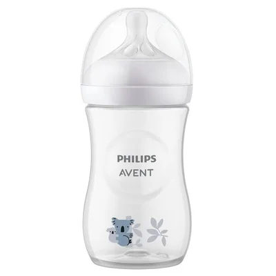 Philips Avent Natural Response  SCY903/67 1m+ Koala Babyfles met Natuurlijke Zuigreflex Flesspeen