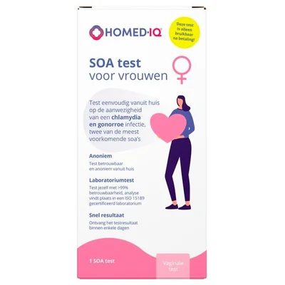 Homed-IQ Soa Test voor Vrouwen