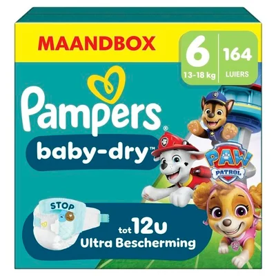 Pampers Baby-Dry Paw Patrol Maat 6 Luiers