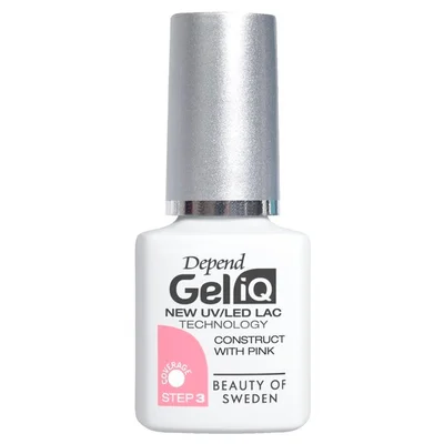 Depend Gel iQ Construct With Pink Gellak