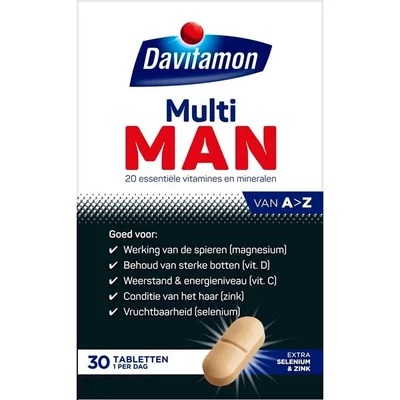 Davitamon Compleet Man Tabletten