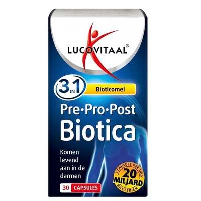 Lucovitaal Pre-Pro-Post Biotica Capsules