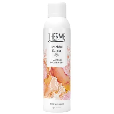 Therme Peachful Sunset Foaming Shower Gel
