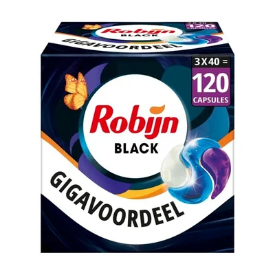Robijn Black Velvet 3-In-1 Wasmiddelcapsules