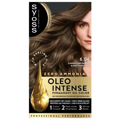 Syoss Oleo Intense 6-54 Capuccino Blond Haarkleuring