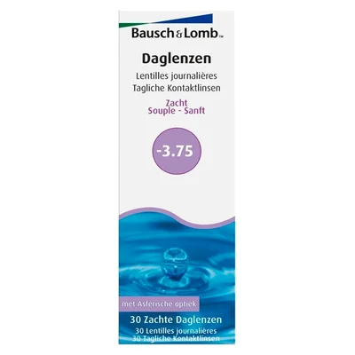 Bausch & Lomb -3.75 Zachte Daglenzen