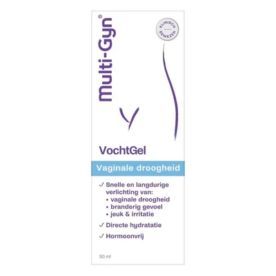 Multi-Gyn VochtGel bij Vaginale Droogheid