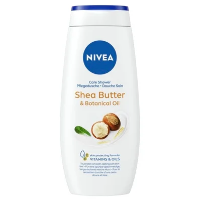 NIVEA Caring Shea Butter & Botanical Oil Douchegel