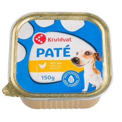 Kruidvat Paté met Kip Hondenvoer