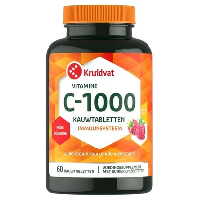 Kruidvat Vitamine C-1000 Kauwtabletten