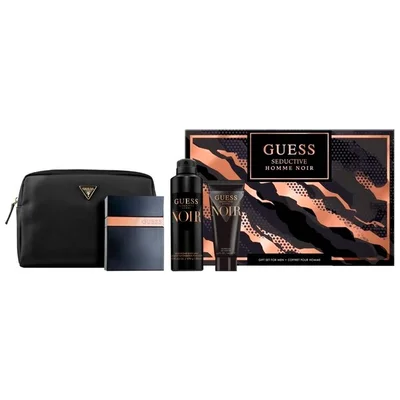Guess Seductive Homme Noir Geschenkset