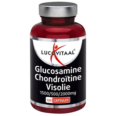 Lucovitaal Glucosamine Chondroïtine Visolie 1500/500/2000mg