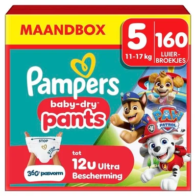 Pampers Baby-Dry Paw Patrol Pants Maat 5 Luierbroekjes