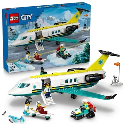 LEGO City 60465 Ambulancevliegtuig