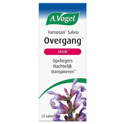 A.Vogel Overgang Famosan Salvia Sterk** Tabletten