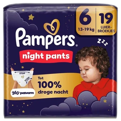 Pampers Night Pants Maat 6 Luierbroekjes