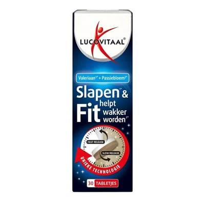 Lucovitaal Slapen & Fit Wakker 299Mcg Tabletten