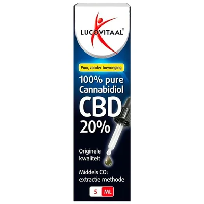 Lucovitaal Cannabidiol CBD 20% Olie