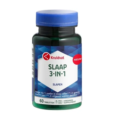 Kruidvat Slaap 3-in-1 Tabletten
