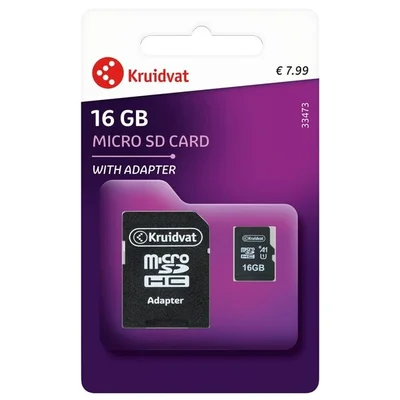 Kruidvat 16GB Micro SD-kaart