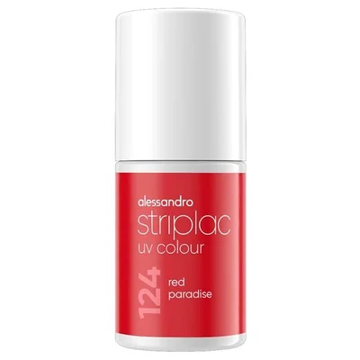 Alessandro Striplac UV Colour 124 Red Paradise Nagellak
