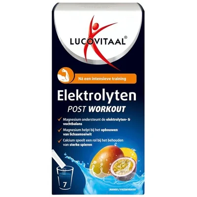 Lucovitaal Elektrolyten Post Workout Sachets