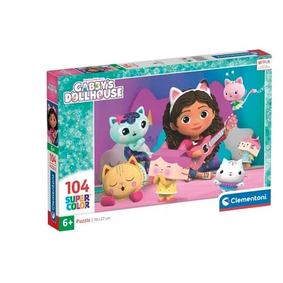 Clementoni Gabby's Dollhouse Super Color Puzzel