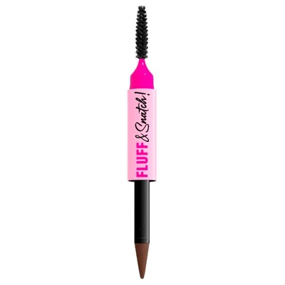 NYX Professional Makeup Fluff & Snatch Ash Brown Brow Powder Pen