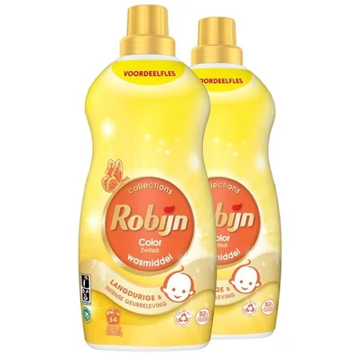 Robijn Collections Klein & Krachtig Zwitsal Color Vloeibaar Wasmiddel