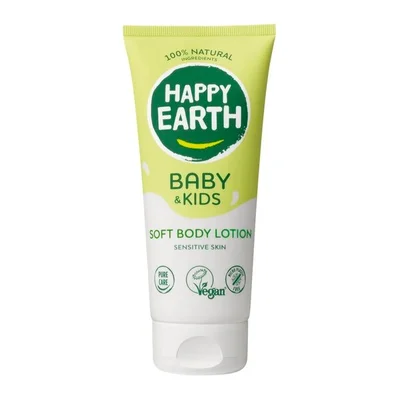 Happy Earth Baby & Kids 100% Natural Soft Bodylotion