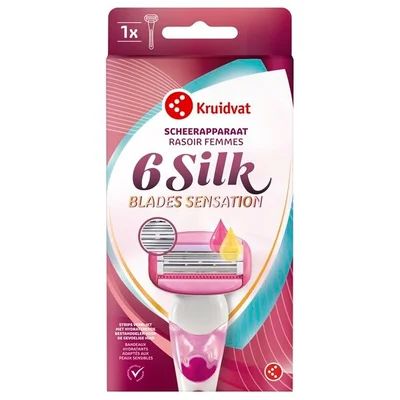 Kruidvat 6 Silk Sensation Scheerapparaat
