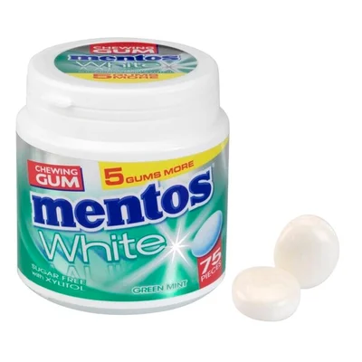 Mentos White Green Mint XL Gum