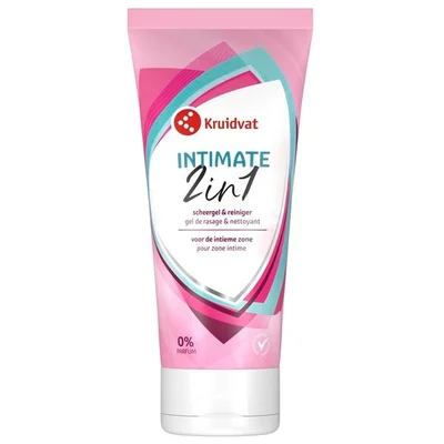 Kruidvat 2-In-1 Intimate Scheergel + Reiniger