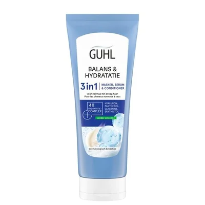 Guhl Balans & Hydratatie 3-In-1 Masker, Serum & Conditioner