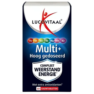 Lucovitaal Multi+ Weerstand Kauwtabletten