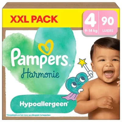 Pampers Harmonie Maat 4 Luiers