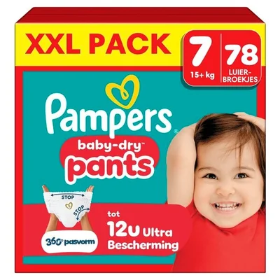Pampers Baby-Dry Pants Maat 7 Luierbroekjes